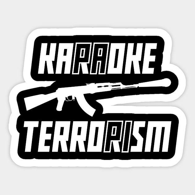 Karaoke Terrorism Sticker by PAPI